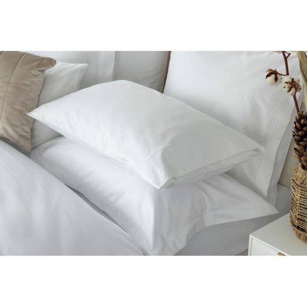Belledorm Embroidered Detail Egyptian Cotton Pillowcase