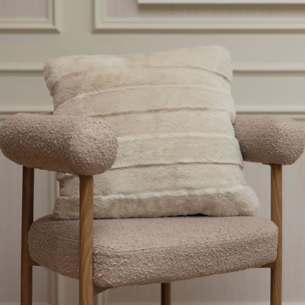 Belledorm Alaska Faux Fur Filled Cushion