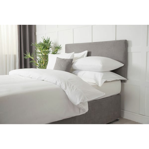 Belledorm Faux Suede Plain Headboard Cover