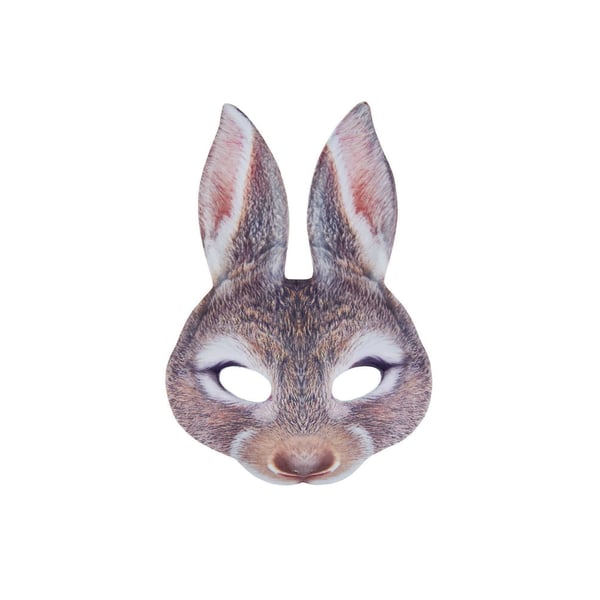 Bristol Novelty Unisex Adults Bunny Mask