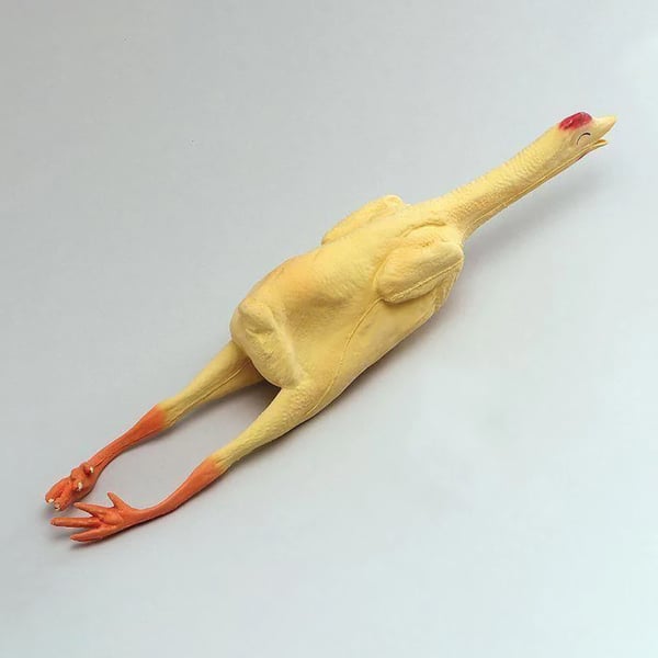 Bristol Novelty Plockad Gummi Kyckling