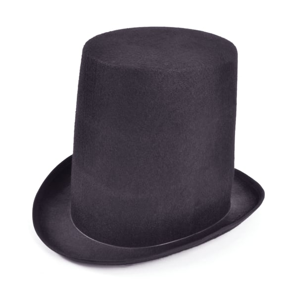 Bristol Novelty Unisex Adults Stovepipe Top Hat