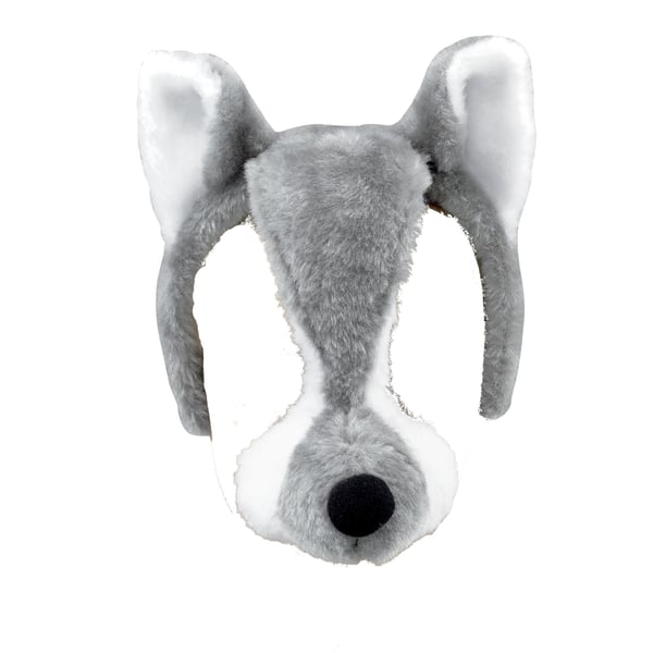 Bristol Novelty Unisex Kids/Children Plush Wolf Mask With Sound