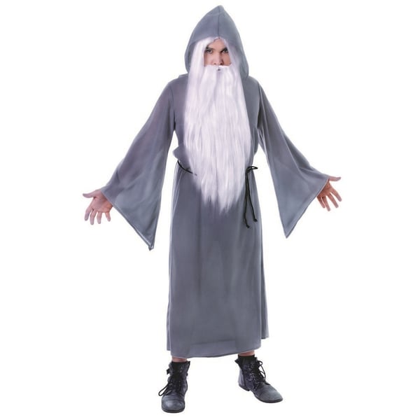 Bristol Novelty Herre troldmand kappe kostume