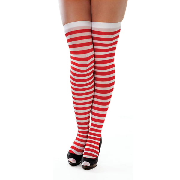 Bristol Novelty Unisex Adults Striped Stockings (Pair)