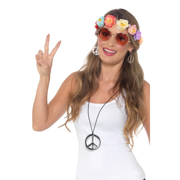 Bristol Novelty Hippie-tilbehørssæt