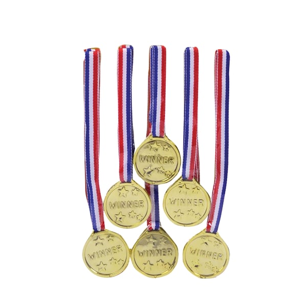 Bristol Novelty Medaljer til falske vindere (pakke med 6)
