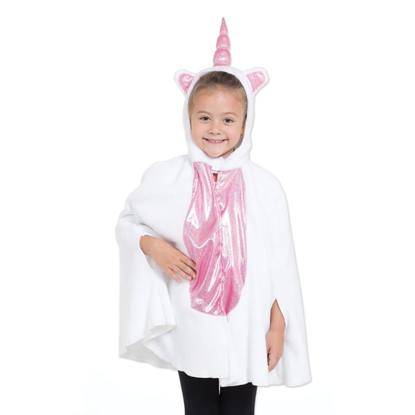 Bristol Novelty Poncho med hætte med enhjørning til piger