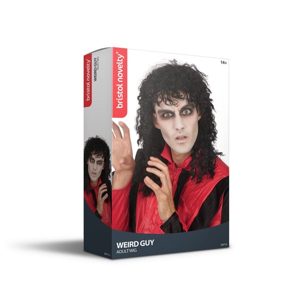 Bristol Novelty Mens Weird Guy Wig