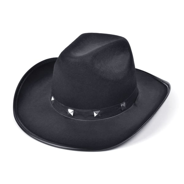 Bristol Novelty Unisex Aikuisten Niititetty Cowboyhattu
