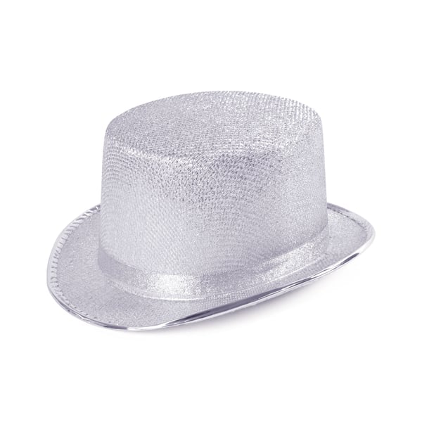 Bristol Novelty Unisex Shiny Top Hat