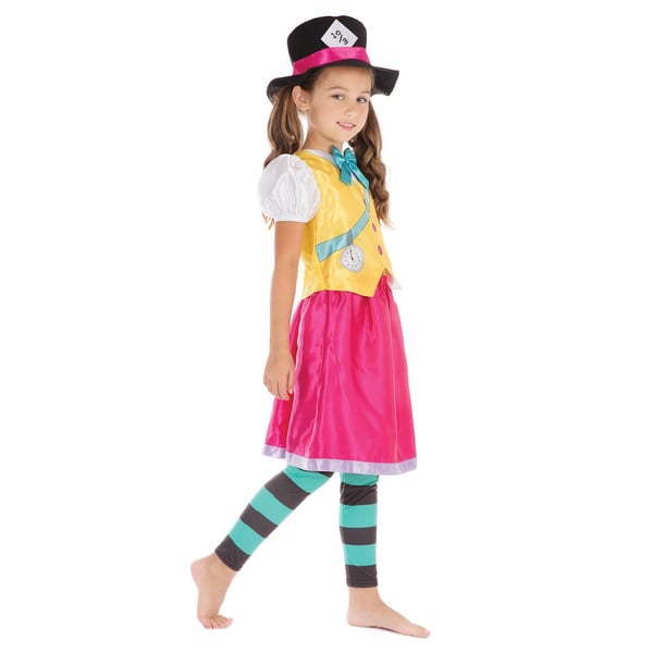 Bristol Novelty Børn/piger Mad Hattemager Pige Kostume