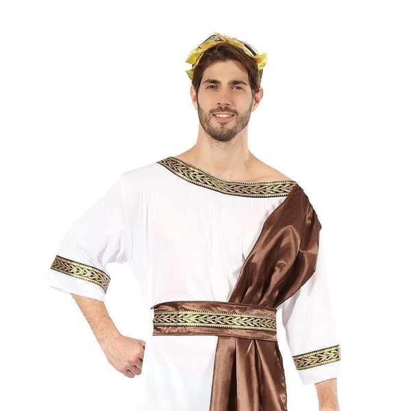 Bristol Novelty Græsk gud kostume til mænd
