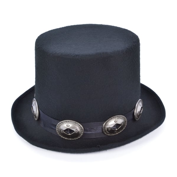 Bristol Novelty Unisex voksen Rocker Style Top Hat Bristol Novelty Unisex voksen Rocker Style Top Hat