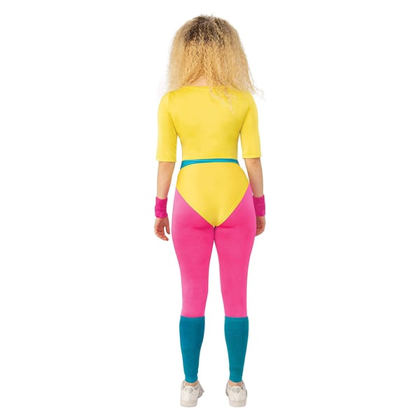 Bristol Novelty Womens Aerobics Girl Costume