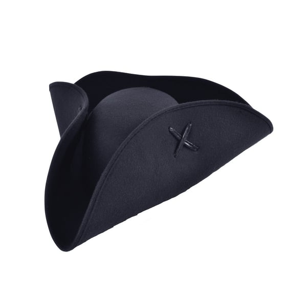 Bristol Novelty Unisex Pirat Tricorn til voksne