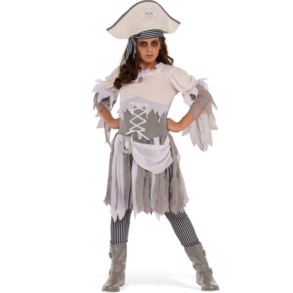 Bristol Novelty Childrens Girls Ghostly Pirate Costume