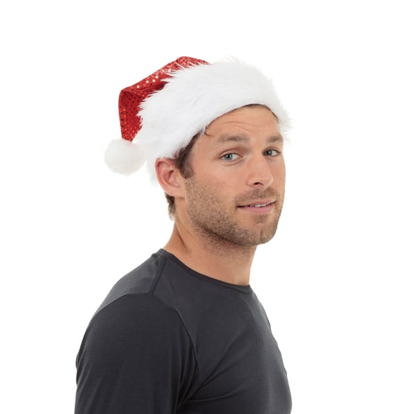 Bristol Novelty Unisex voksen palietter julemanden hat
