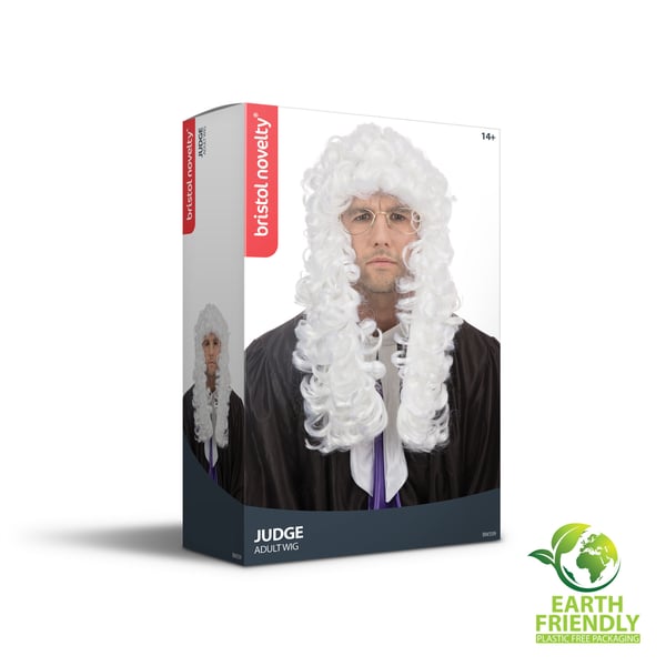 Bristol Novelty Unisex Judge Wig
