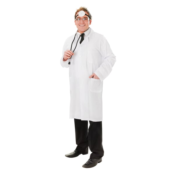 Bristol Novelty Unisex Adults Doctor Coat