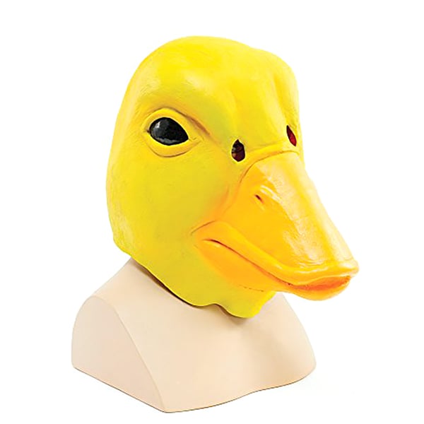 Bristol Novelty Unisex Adults Rubber Duck Mask