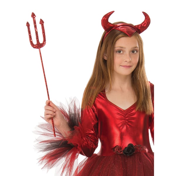 Bristol Novelty Girls Devil Halloween Costume