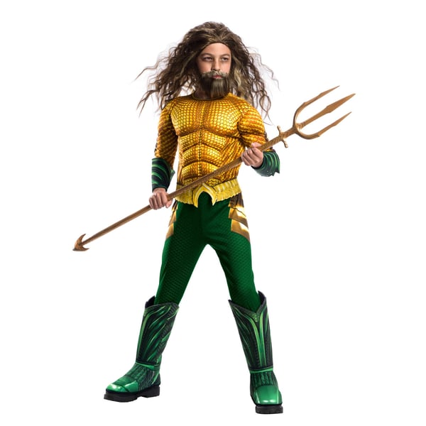 Aquaman Drenge Deluxe kostume