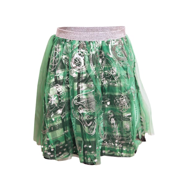 Harry Potter Childrens/Kids Slytherin Costume Tutu Skirt