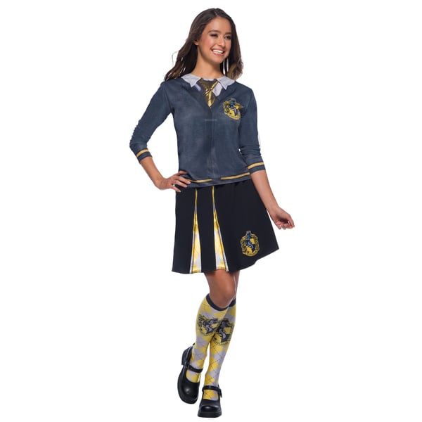 Harry Potter Tyttöjen Hufflepuff-asu Hame