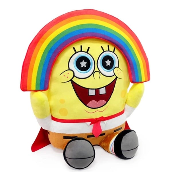 SpongeBob SquarePants Hugme Rainbow Plush Toy (Batteries Included)