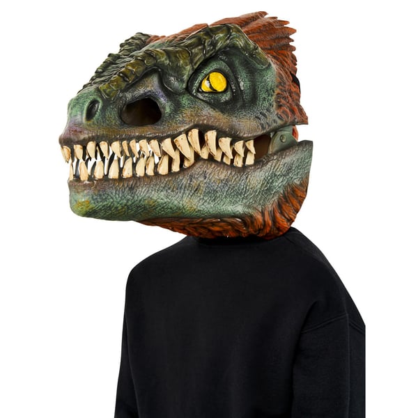 Jurassic World Pyroraptor bevægelige kæber Maske