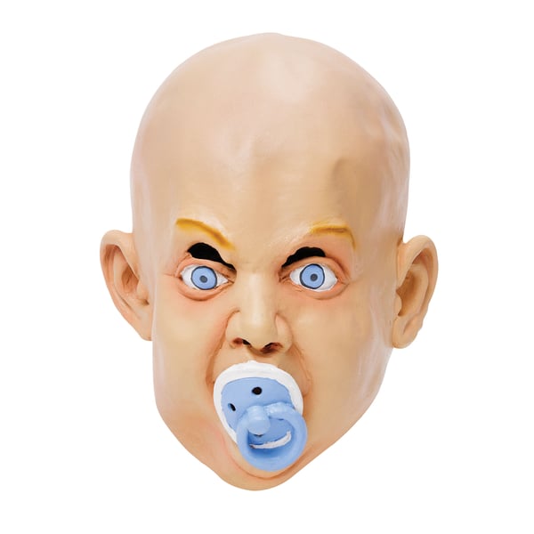 Bristol Novelty Baby With Dummy Mask