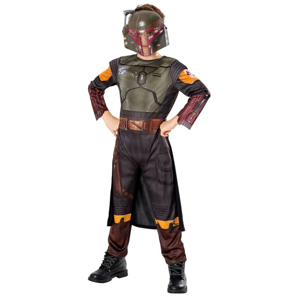 Star Wars: The Book Of Boba Fett Childrens/Kids Classic Boba Fett Costume