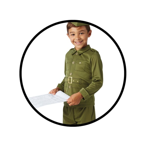 Bristol Novelty Boys WW2 Soldier Costume