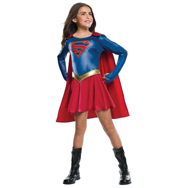Supergirl tyttöjen asu