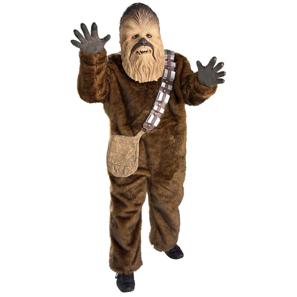 Star Wars Børn/Børn Super Deluxe Chewbacca Kostume