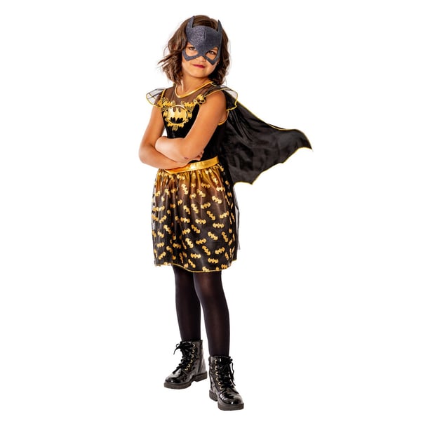 DC Comics tyttöjen Deluxe Batgirl -asu mekko