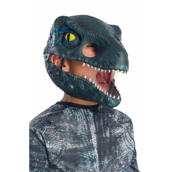Jurassic World Velociraptor bevægelige kæber Maske