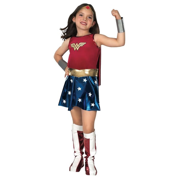 Wonder Woman Piger Deluxe kostume