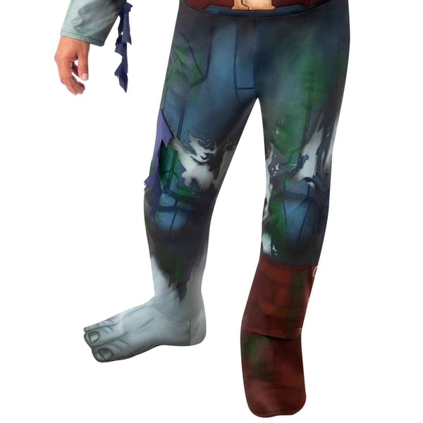 What If...? Childrens/Kids Deluxe Captain America Zombie Costume