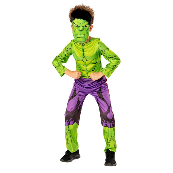 Hulk Drenge grøn samling kostume