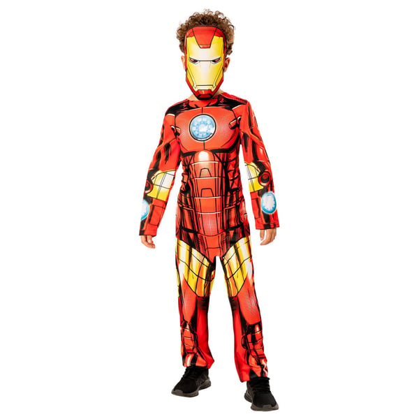 Iron Man Boys Green Collection Costume