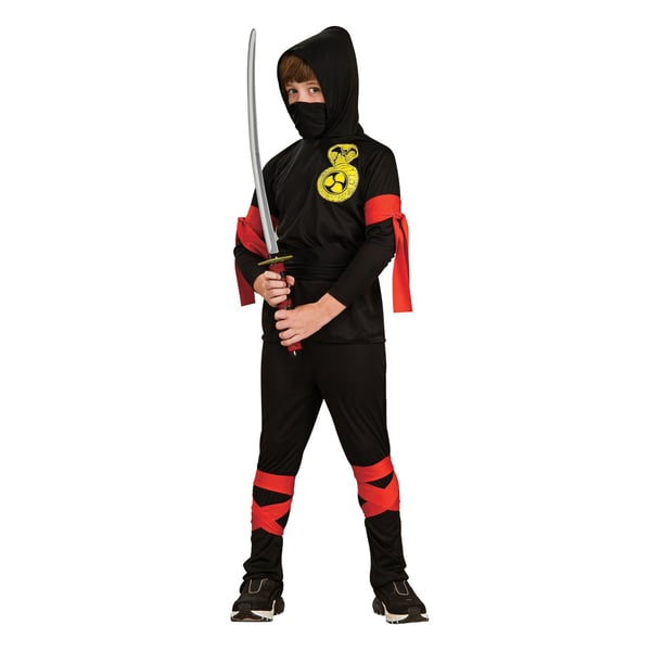 Bristol Novelty Ninja kostumesæt til børn/unge