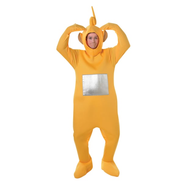 Teletubbies Unisex Aikuisten Laa-Laa -asu