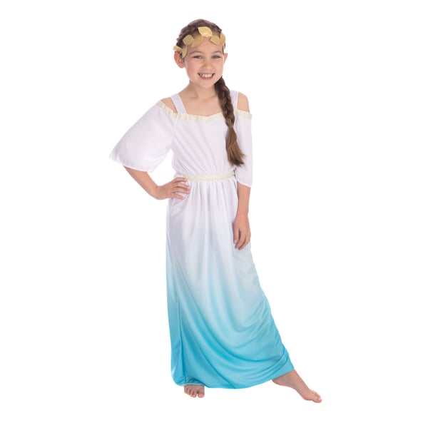 Bristol Novelty Kostume til romersk gudinde for børn/piger