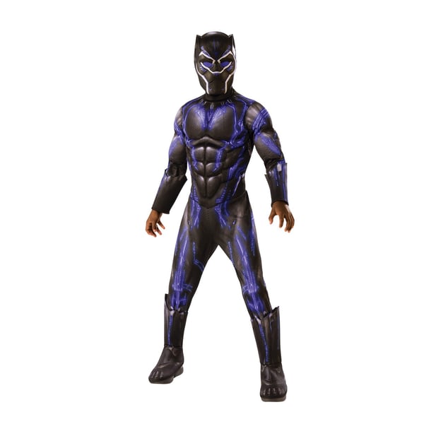 Black Panther Childrens/Kids Deluxe Battlesuit Costume