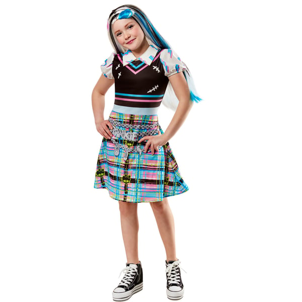Monster High Tyttöjen Frankie Stein 3-sävyinen peruukki Monster High Tyttöjen Frankie Stein 3-sävyinen peruukki
