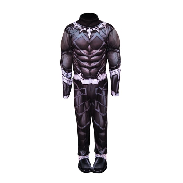 Avengers Childrens/Kids Black Panther Costume Set Avengers Childrens/Kids Black Panther Costume Set