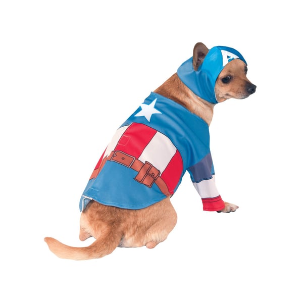 Captain America Star Dog Costume Captain America Star Dog Costume