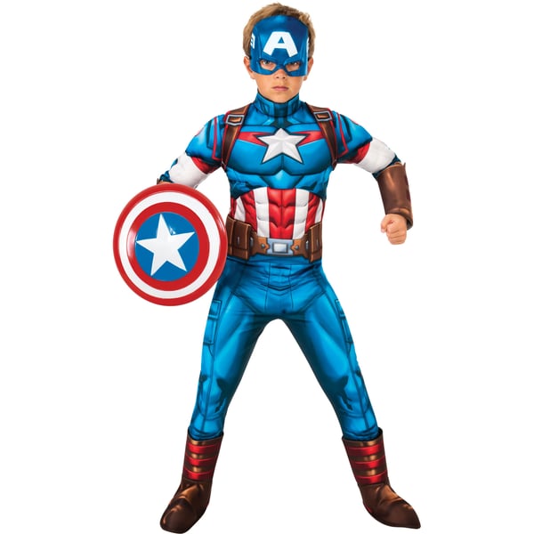 The Avengers Lasten/Kids Deluxe Kapteeni Amerikka -asu